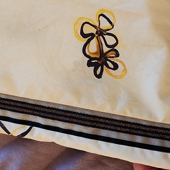 Forte_Forte designer pants, woman's face, flowers, 100% Cotton, Italian Sm/Md - Picture 7 of 13